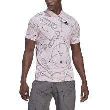 adidas Tennis-Polo Club Graphic pink Herren